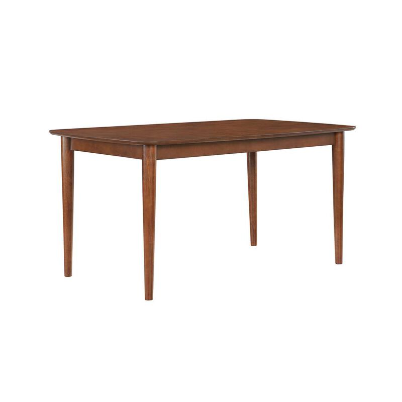 Comfort Pointe Bonito Walnut Finish Leg Dining Table