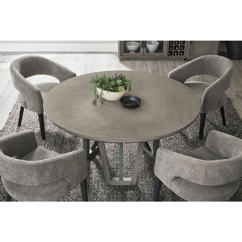 Parker House Furniture Pure Modern Dining 60 In. Round Table with Wood Base