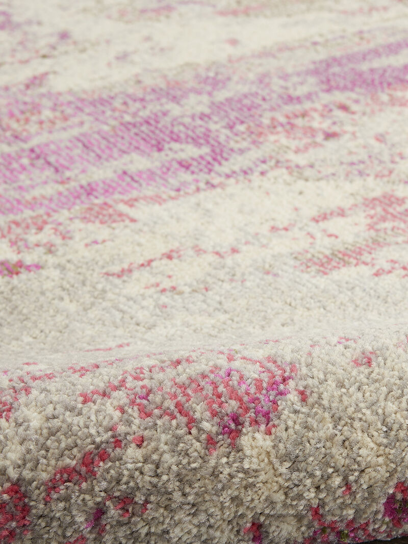 Celestial CES02 Ivory/Pink 3' x 5' Rug