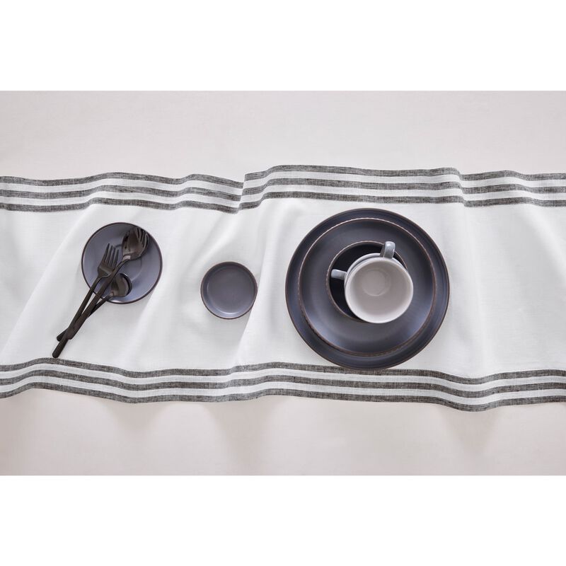Solino Home 100% Pure Linen Table Runner | Mila