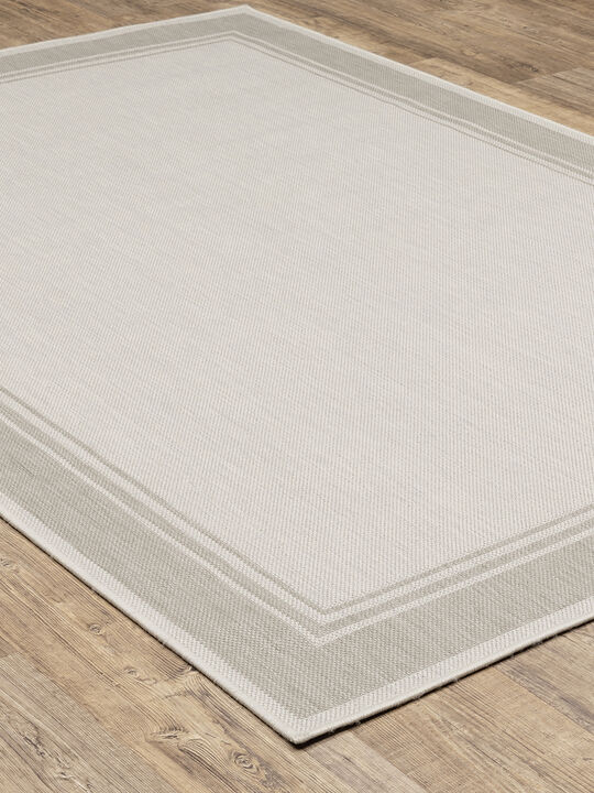 Portofino 3'3" x 5' Ivory Rug