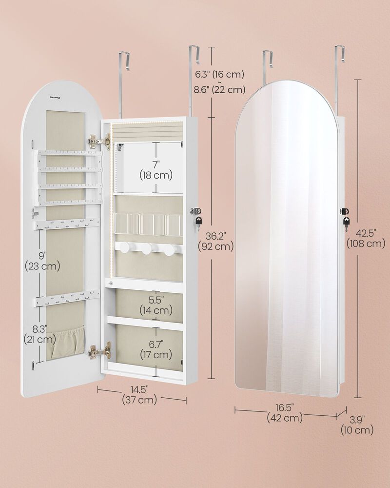 Wide Jewelry Organizer – Spacious and Stylish Storage for All Your Accessories