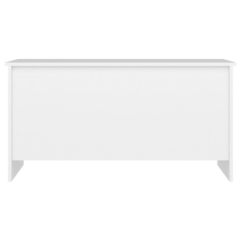 vidaXL Coffee Table White 40.2"x21.9"x20.7" Engineered Wood