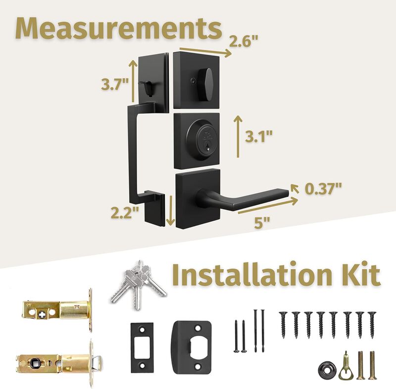 Mega Handles | Tobelle Straight Handleset