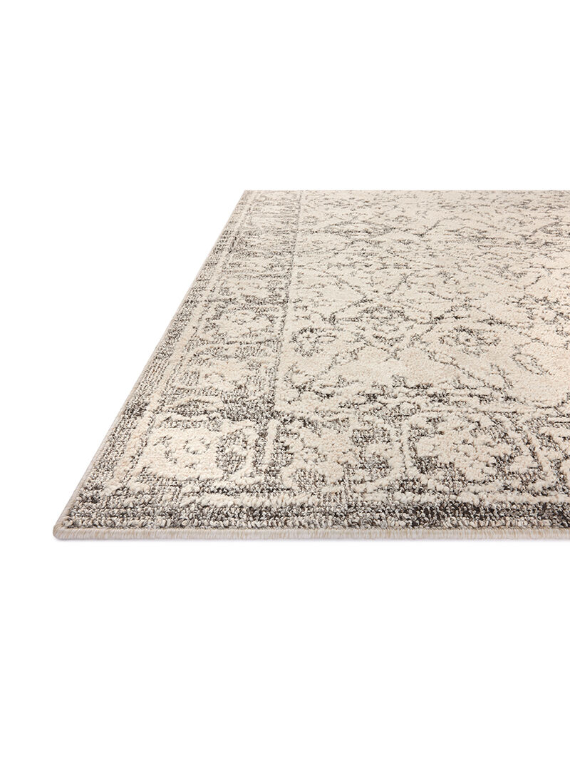 Gigi Ivory/Stone 4'0" x 6'0" Accent Rug by Magnolia Home by Joanna Gaines x Loloi