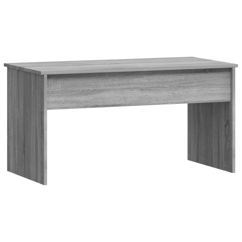 vidaXL Coffee Table Gray Sonoma 40.2"x19.9"x20.7" Engineered Wood