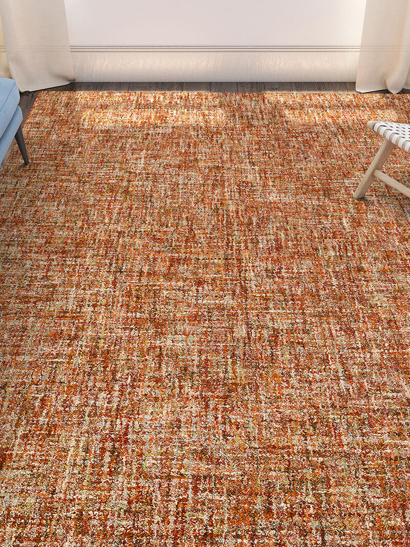 Mateo ME1 Paprika 8' x 10' Rug