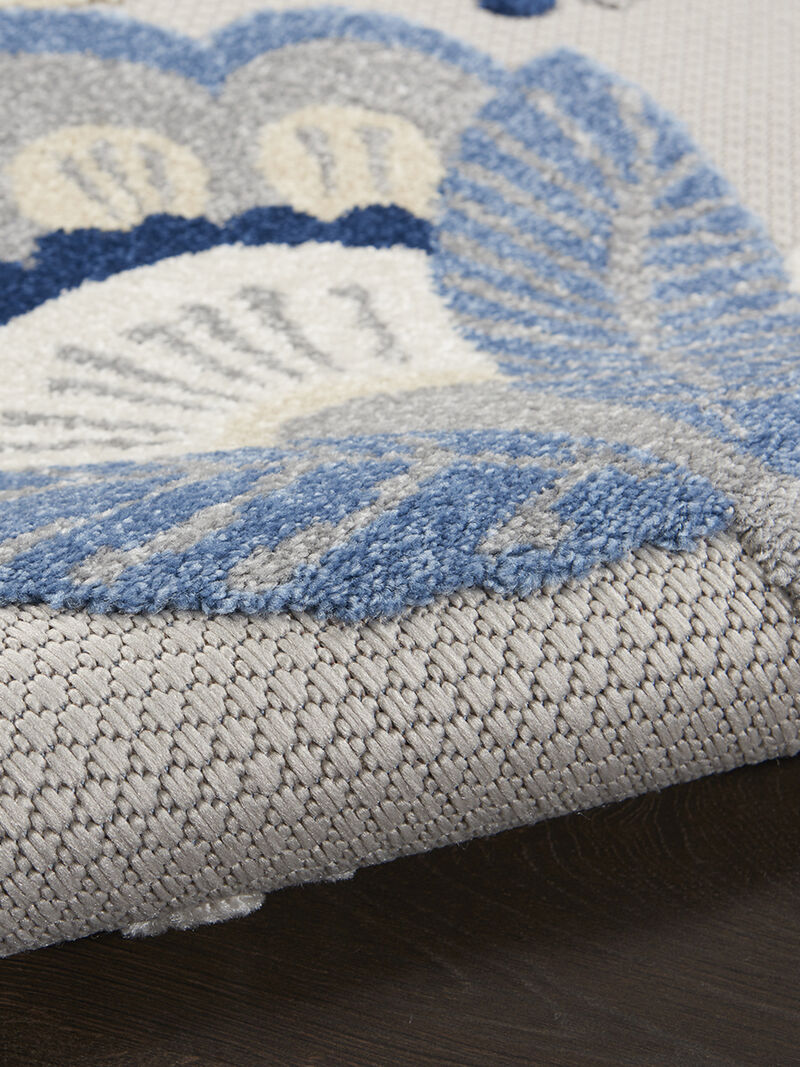 Aloha ALH25 Blue/Gray 9' x 12' Rug