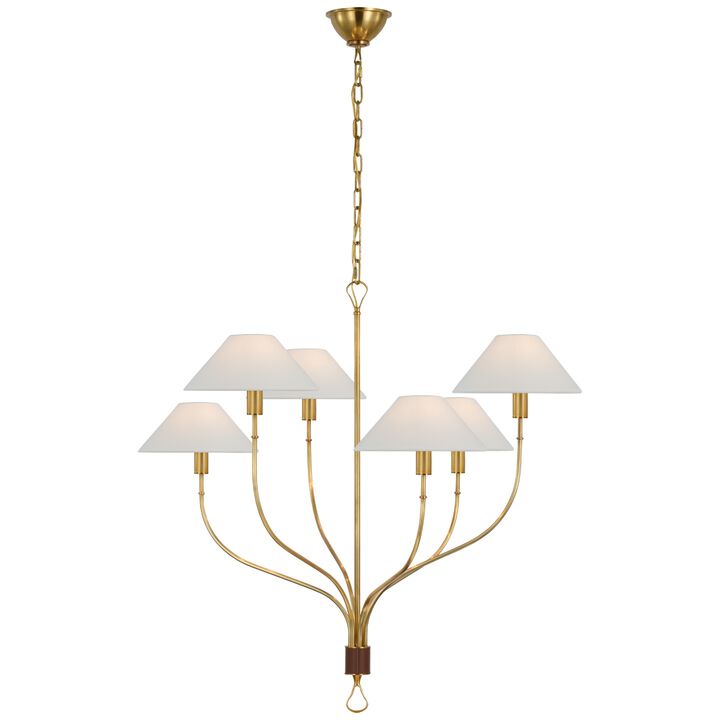Griffin Large Staggered Tail Chandelier