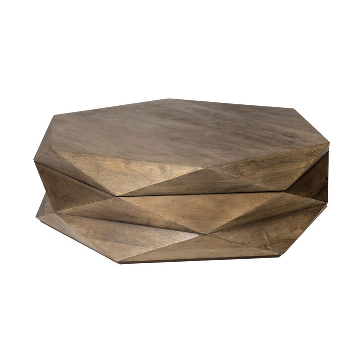 Arreto 48" Brown Coffee Table