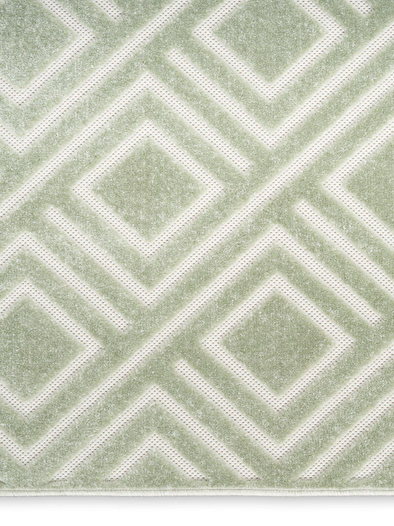 Care Free CAF03 Green 3'11" x 5'11" Rug