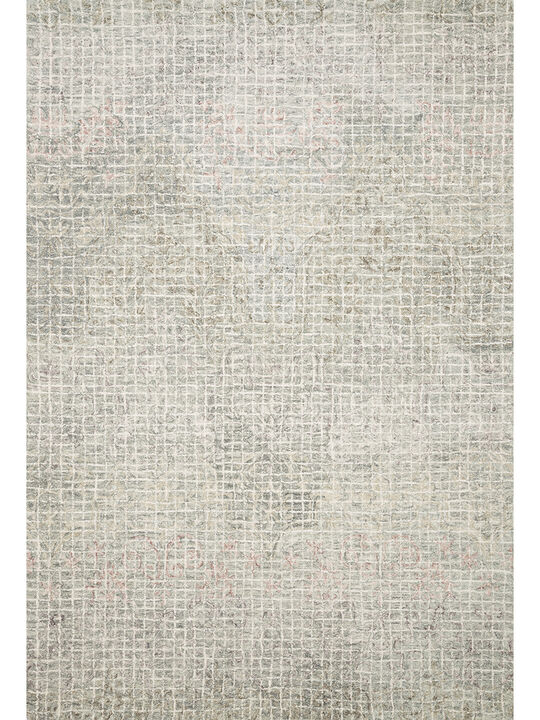 Tatum TW04 Grey/Blush 3'6" x 5'6" Rug