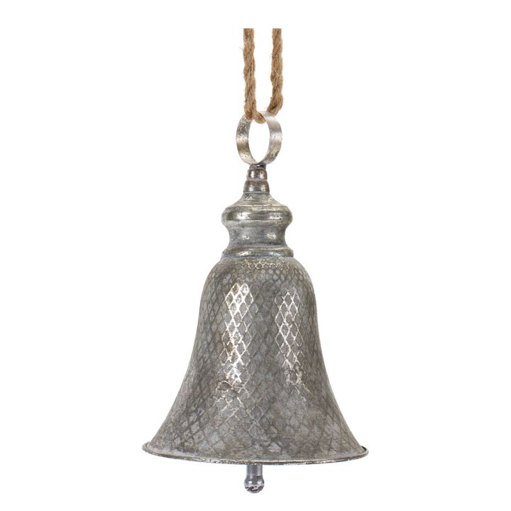 Bell Christmas Ornament for Holiday Tree Decoration (Set of 2)